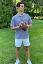 Load image into Gallery viewer, Block Island Blue Performance Polo